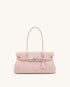 JW PEI Pink Women Yara Faux Suede Shoulder Bag  SKU: 2T267-40W_Pink Image 01