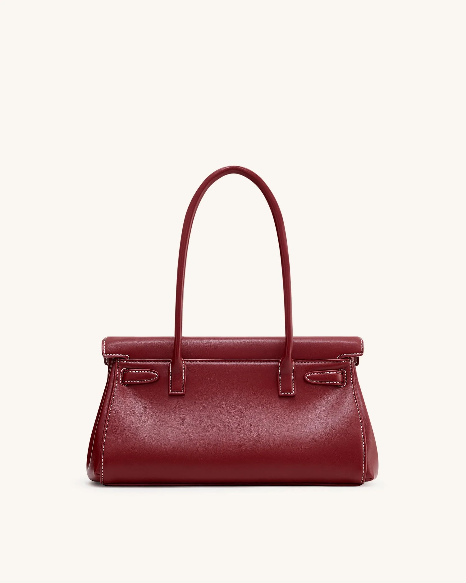 JW PEI Burgundy Women Yara Shoulder Bag - Burgundy SKU: 2T267-41_Burgundy Image 03
