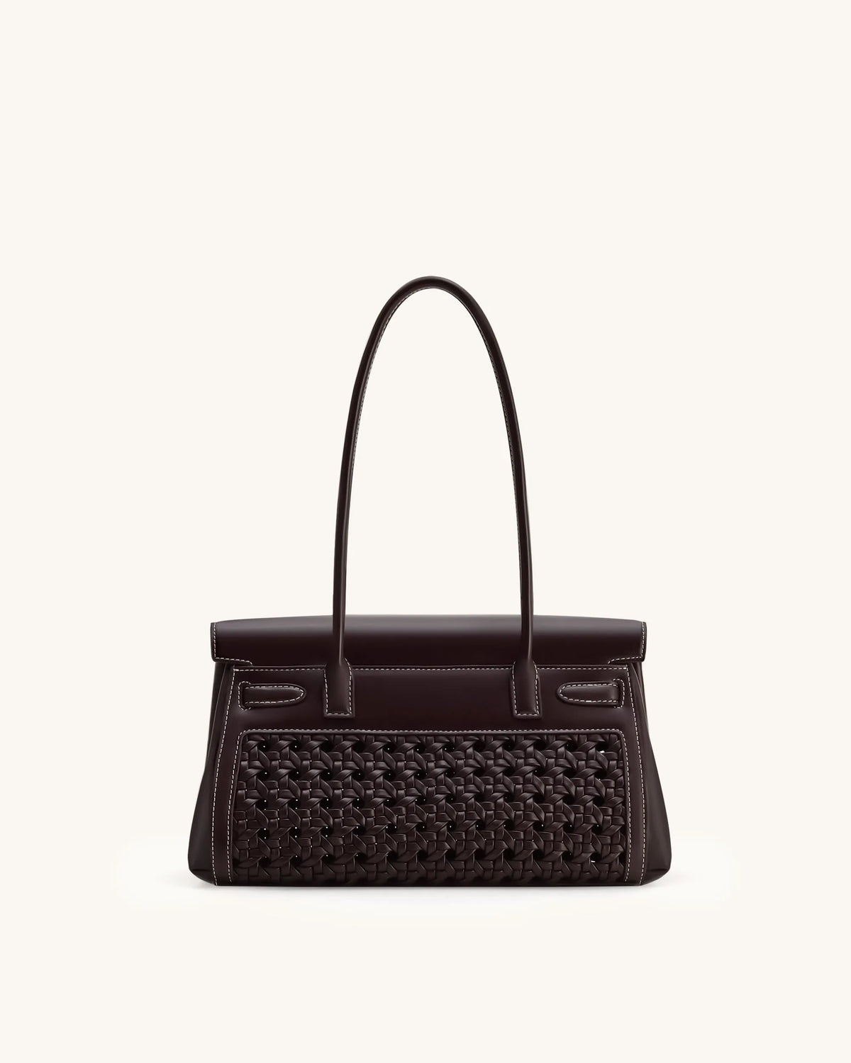 JW Pei Dark Red Women Yara Shoulder Bag SKU: 2T267-42_Dark Red Image 03