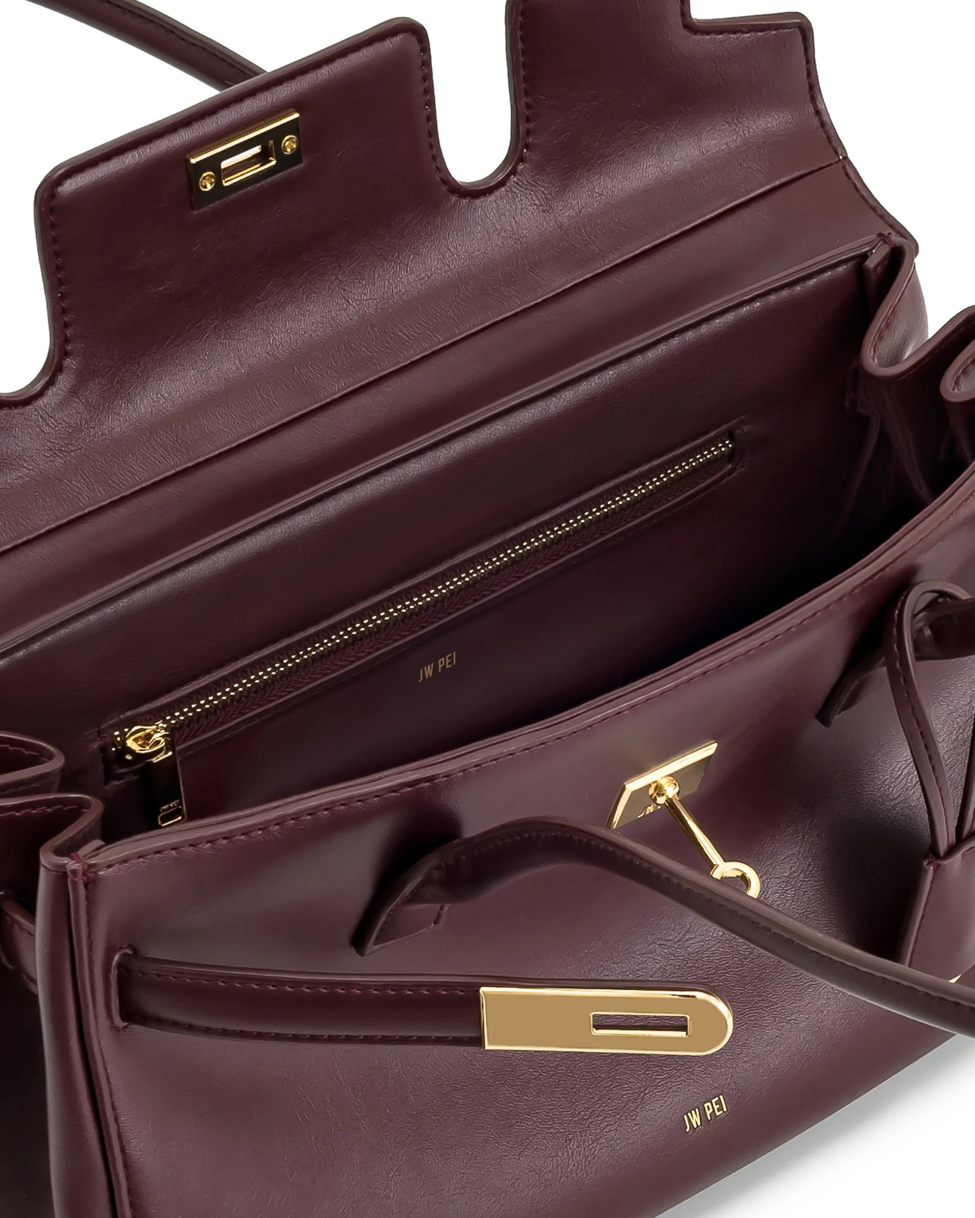 JW PEI_Deep Burgundy_Yara Shoulder Bags_2T267-4_Deep Burgundy_04
