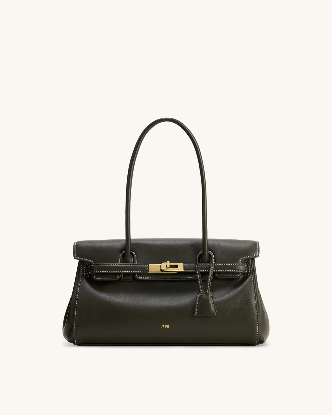 JW PEI Army Green Women Yara Shoulder Bag - Army Green SKU: 2T267-7_Army Green Image 01