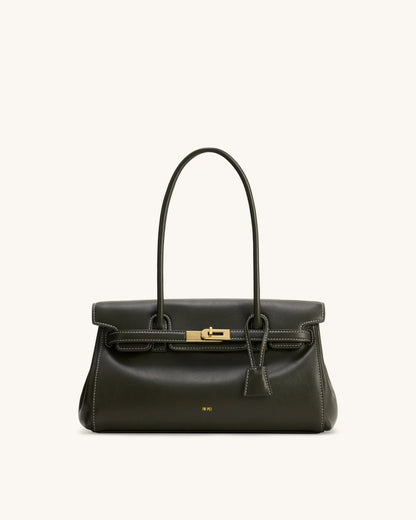 JW PEI Army Green Women Yara Shoulder Bag - Army Green SKU: 2T267-7_Army Green Image 01