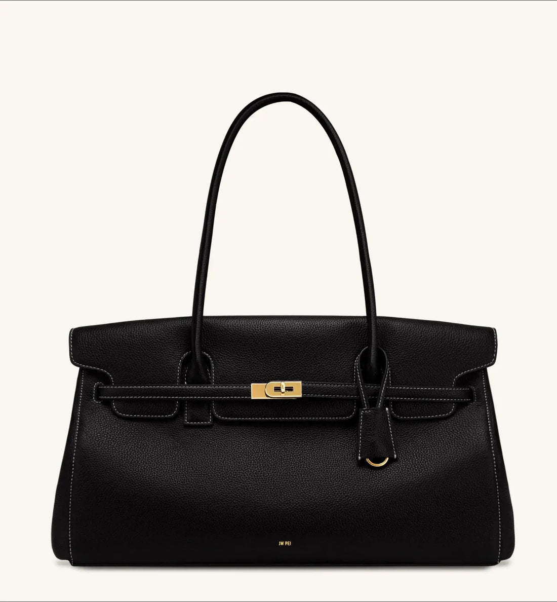 JW PEI Black Women Yara Large Shoulder Bag  SKU: 2T267X001-1_Black Image 01