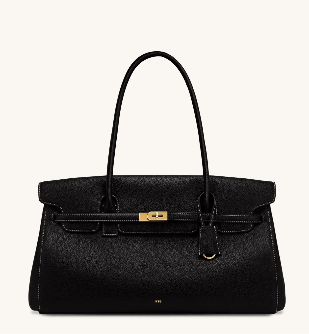 JW PEI Black Women Yara Large Shoulder Bag  SKU: 2T267X001-1_Black Image 01