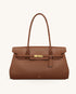 JW PEI Saddle Brown Women Yara Large Shoulder Bag  SKU: 2T267X001-32_Saddle Brown Image 01