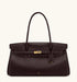 JW PEI Dark Brown  Yara Large Shoulder Bag  SKU: 2T267X001-3_Dark Brown Image 01
