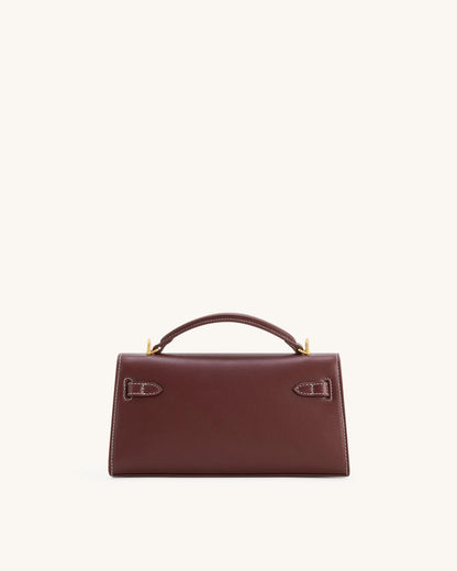 JW PEI Reddish Brown Women Noor Top Handle Bag - Reddish Brown SKU: 2T273-32_Reddish Brown Image 03
