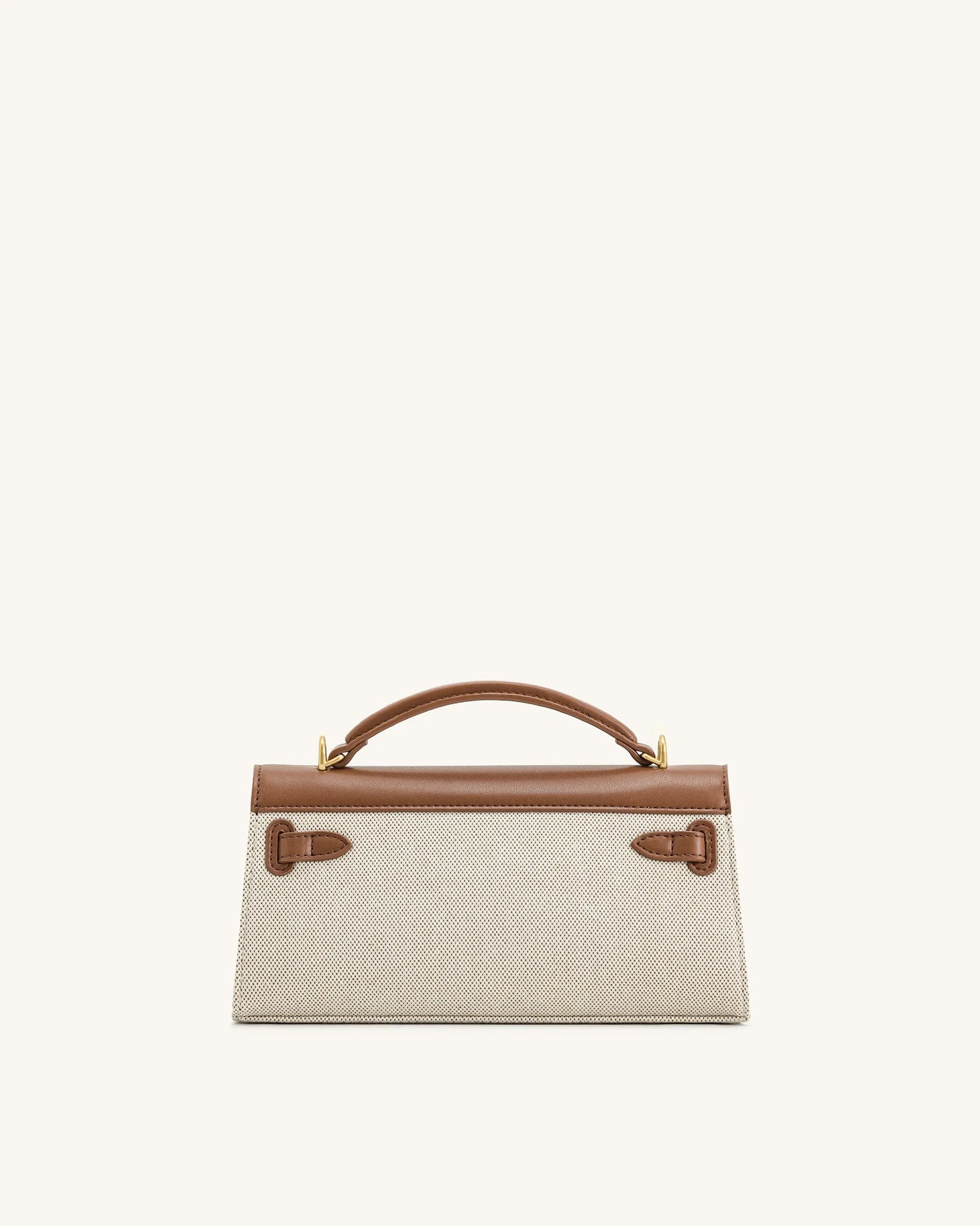 JW PEI Brown Canvas Women Noor Top Handle Bag - Brown Canvas SKU: 2T273-3_Brown Canvas Image 03