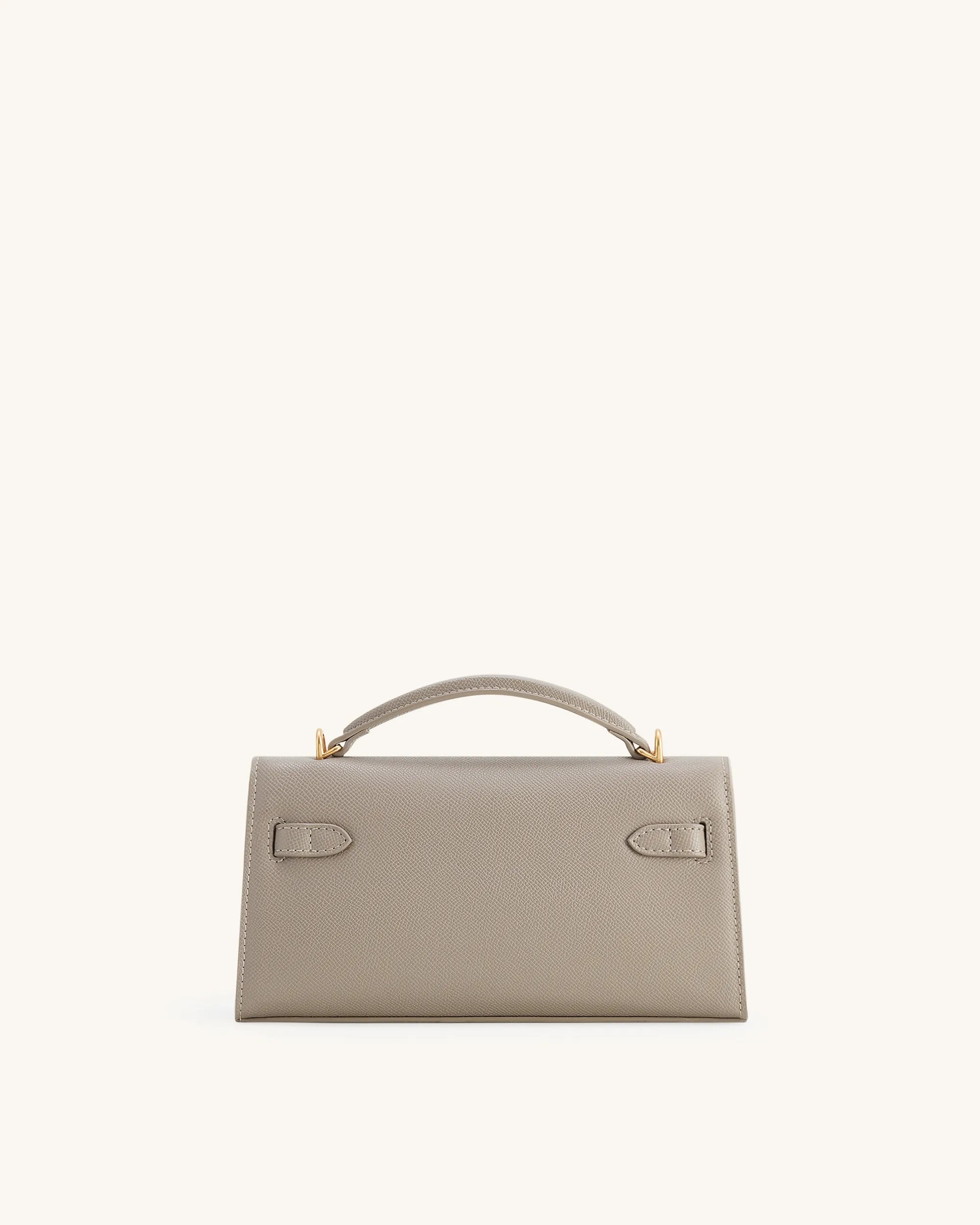JW PEI Elephant Gray Women Noor Top Handle Bag - Elephant Gray SKU: 2T273-9_Elephant Gray Image 04