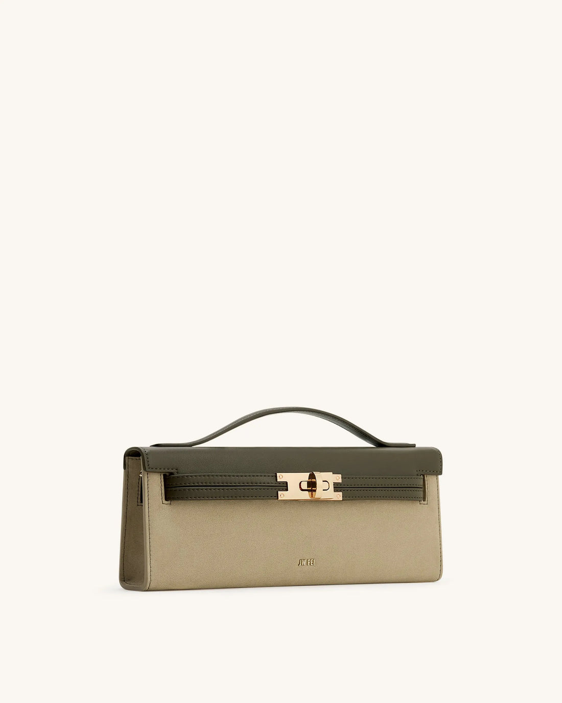 JW PEI_Dark Olive_Bria Faux Suede Structured Top Handle Bag_2T276-71_Dark Olive_02