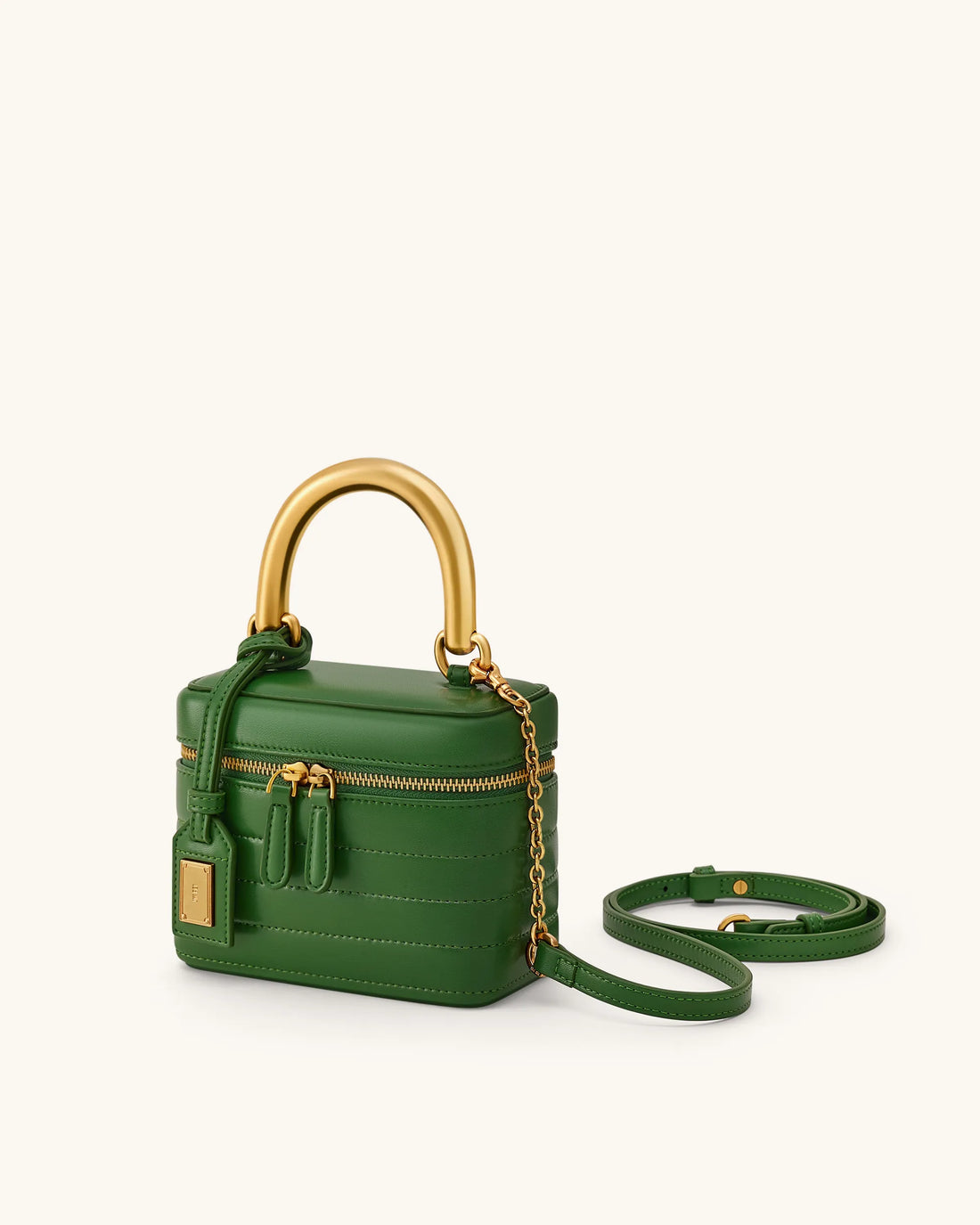 JW PEI Green Women Evelyn Quilted Box Top Handle Bag  SKU: 2T311-7_Green Image 02