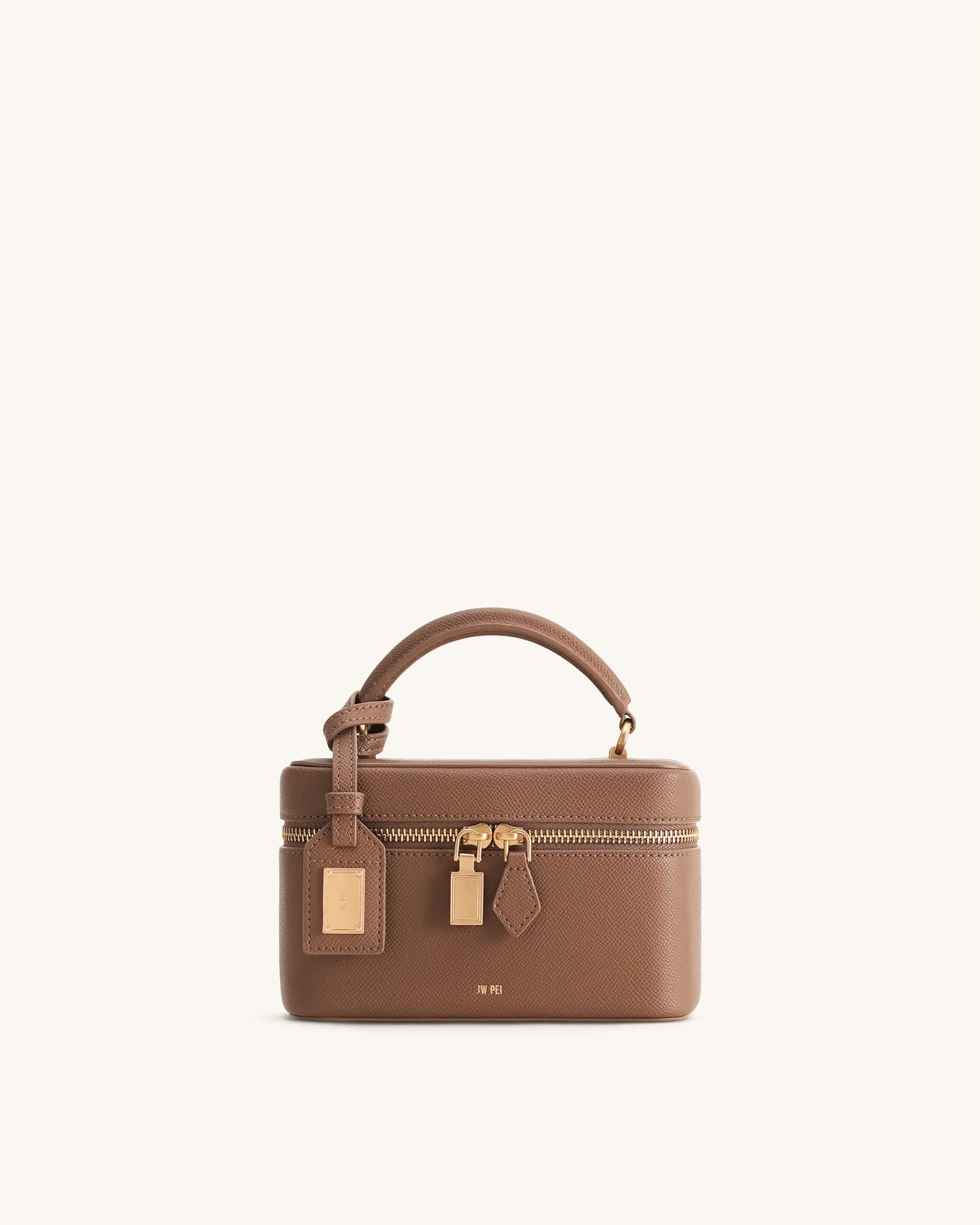 JW PEI Brown Women Cleo Box Shape Top Handle Bag  SKU: 2T321-32_Brown Image 01
