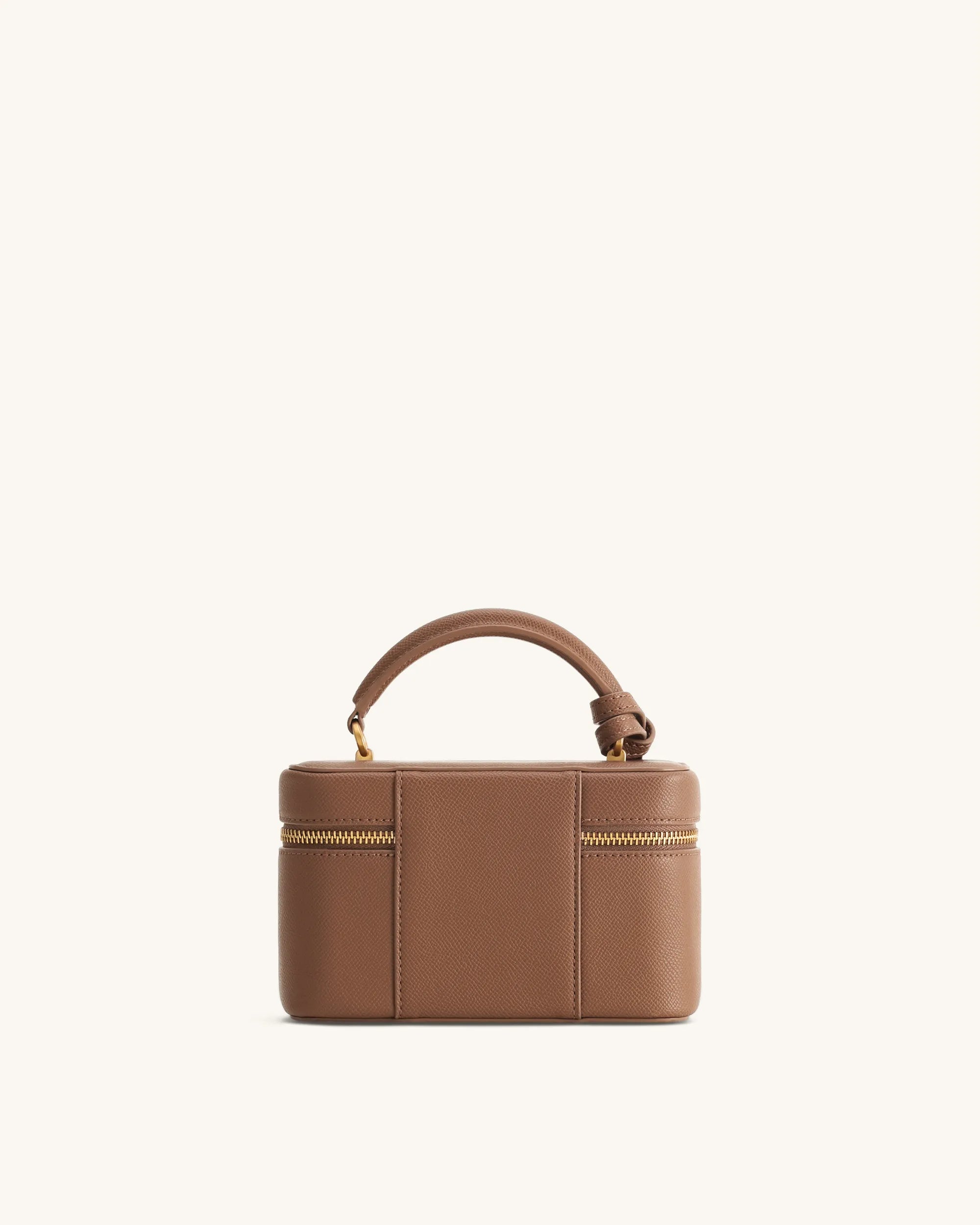 JW PEI Brown Women Cleo Box Shape Top Handle Bag  SKU: 2T321-32_Brown Image 04