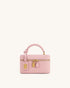 JW Pei Pink Women Cleo Box Shape Top Handle Bag SKU: 2T321-414_Pink Image 01