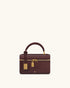 JW PEI Red Women Cleo Box Shape Top Handle Bag  SKU: 2T321-42_Deep Claret Image 01