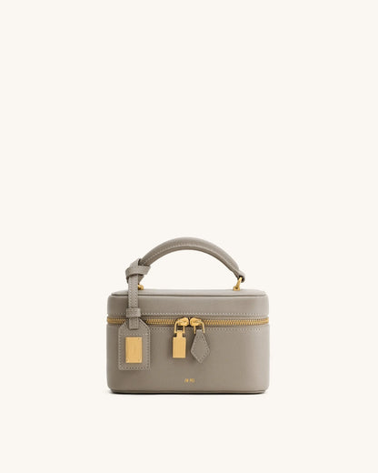 JW Pei Taupe Women Cleo Box Shape Top Handle Bag SKU: 2T321-91_Taupe Image 01