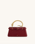 JW PEI Wine Red Women Elena Snake Handle Top Handle Bag  SKU: 2T325-4_Wine Red Image 01