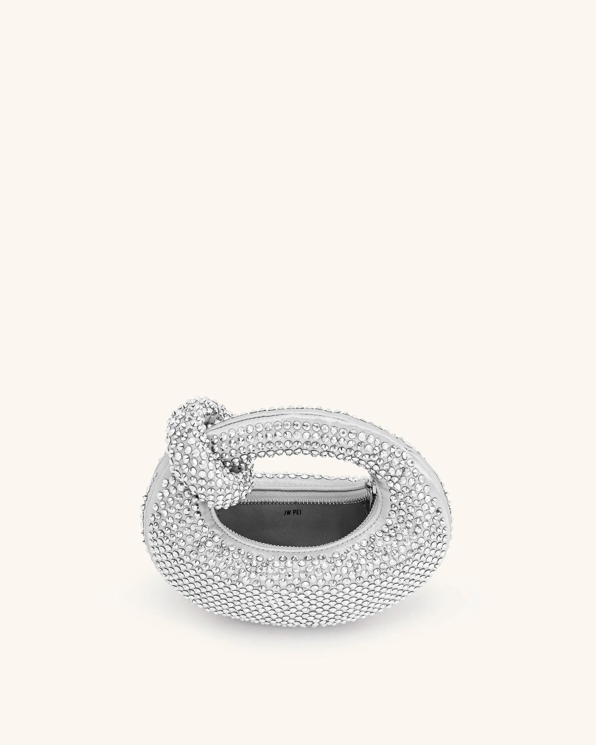 JW PEI_Silver_Abacus Artificial Crystal Mini Top Handle Bags_2T33-92_Silver_04