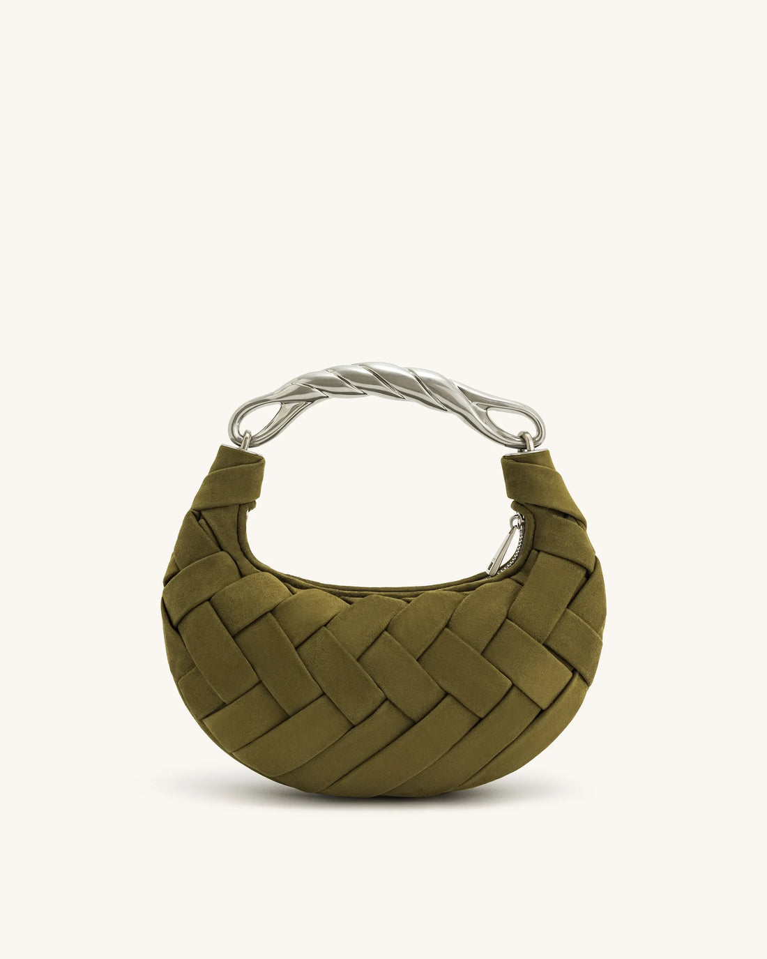 JW PEI_Dark Olive_Orla Weave HandBags_2T38-7_Dark Olive_01