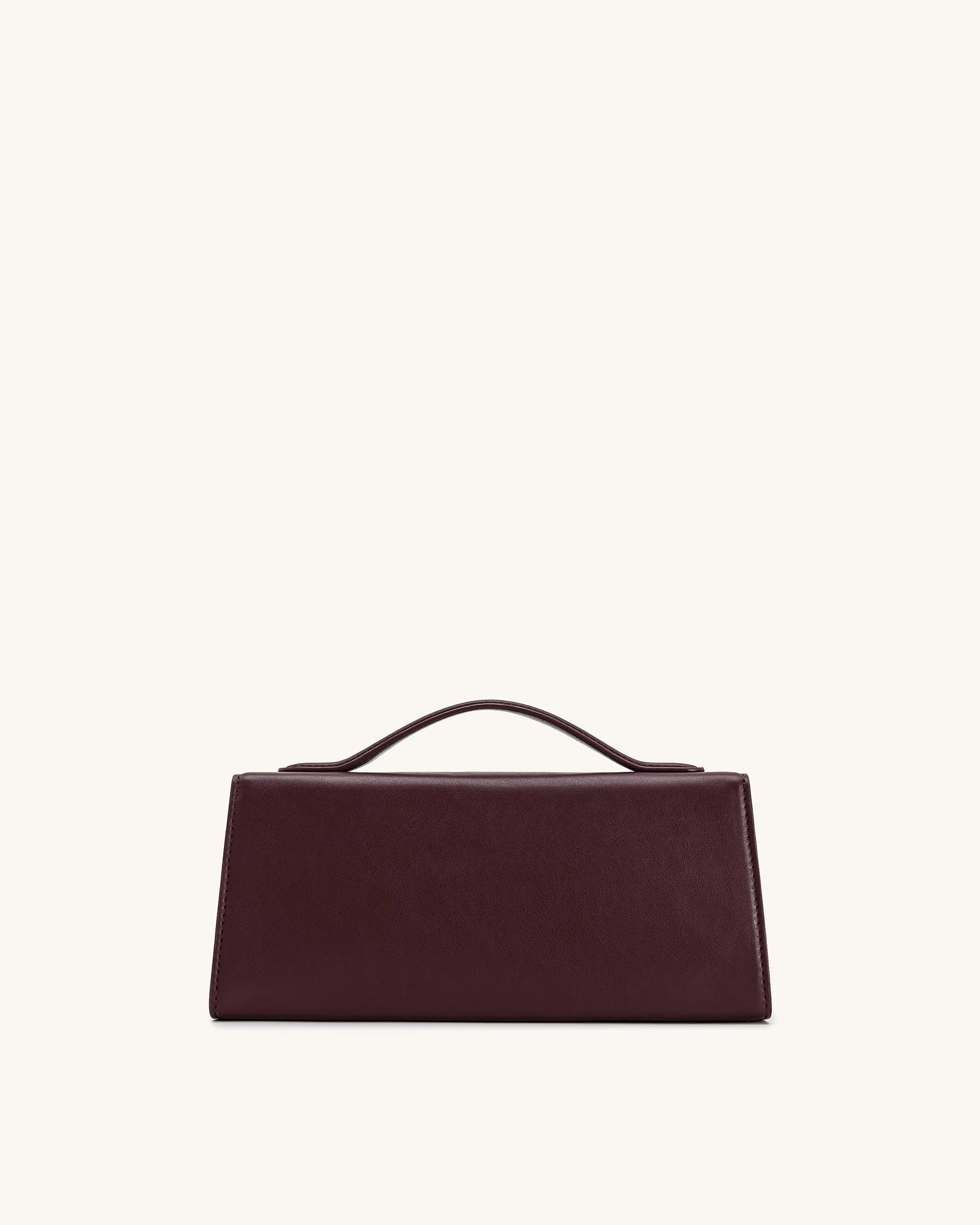 JW PEI Deep Claret Women Lena Metal Rope Knot Top Handle Bag - Deep Claret SKU: 2T397-4_Deep Claret Image 03