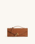 JW PEI Brown Women Celeste Woven Textured Envelope Top Handle Bag  SKU: 2T398-31_Brown Image 01