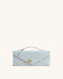 JW Pei Light Blue Croc Women Celeste Envelope Top Handle Bag SKU: 2T398-50_Light Blue Croc Image 01