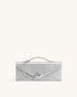 JW Pei Silver Lizard Texture Women Celeste Envelope Top Handle Bag SKU: 2T398-90_Silver Lizard Texture Image 01