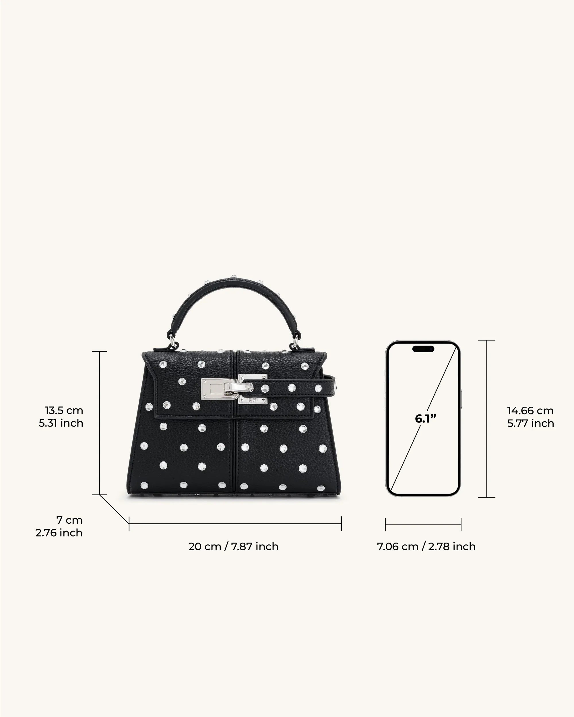 JW PEI_Black_Elise Artificial Crystal Top Handle Bag_2T47-11_Black_05