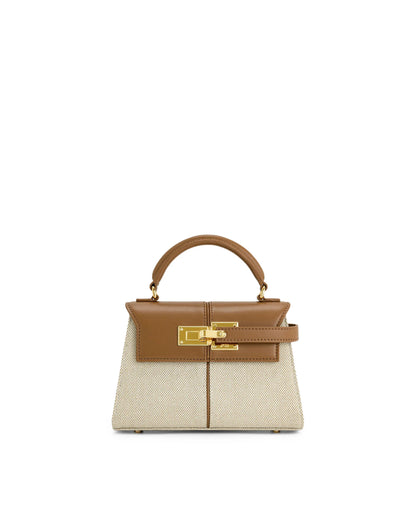 JW PEI_Brown Canvas_Elise Top Handle Bags_2T47-31_Brown Canvas_01