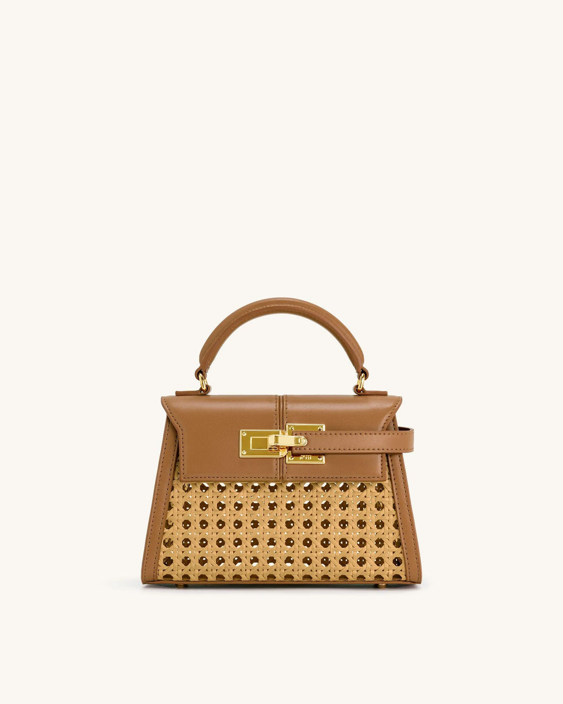 JW PEI_Brown_Elise Faux Bamboo Woven Top Handle Bag_2T47-32_Brown_01