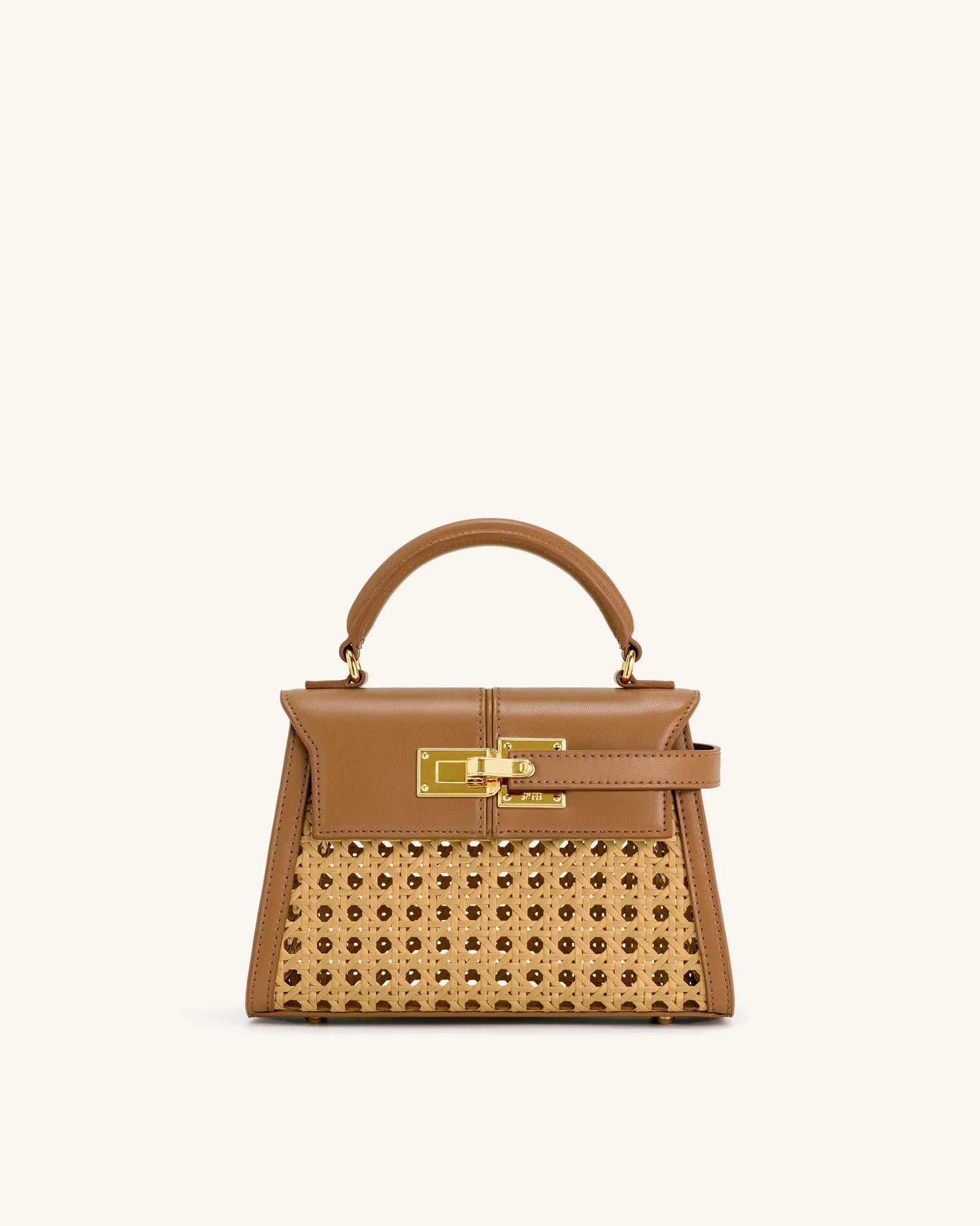 JW PEI_Brown_Elise Faux Bamboo Woven Top Handle Bag_2T47-32_Brown_01