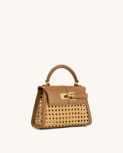 JW PEI_Brown_Elise Faux Bamboo Woven Top Handle Bag_2T47-32_Brown_02