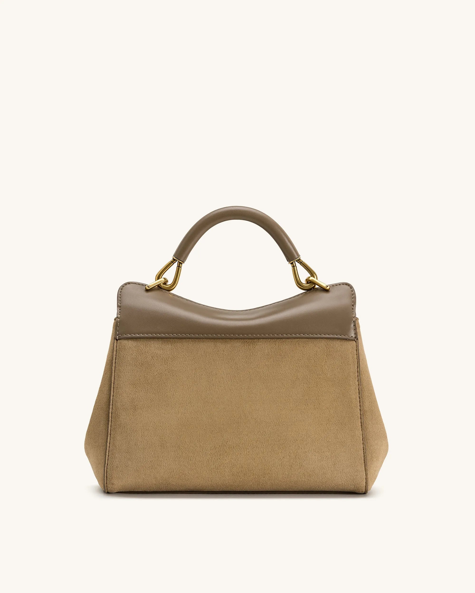 JW PEI_Taupe_Lucia Classic Faux Suede Top Handle Bag_2T68-38_Taupe_03