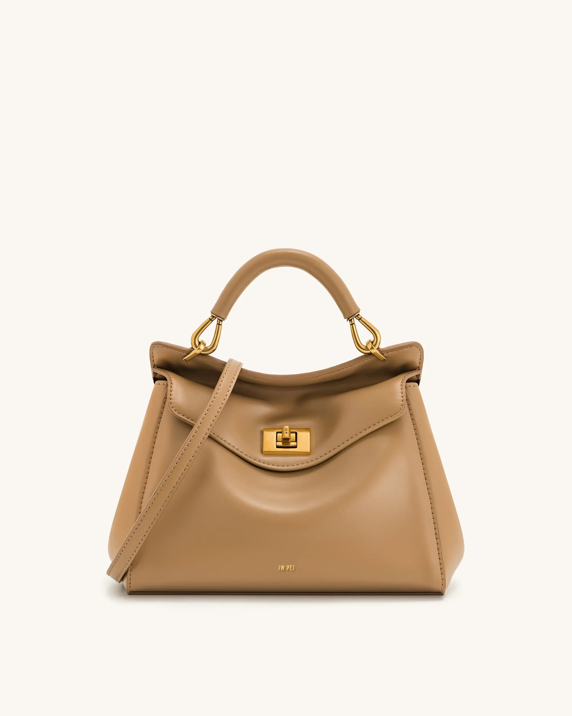 JW PEI_Brown_Lucia Classic Top Handbags_2T68-3_Brown_01