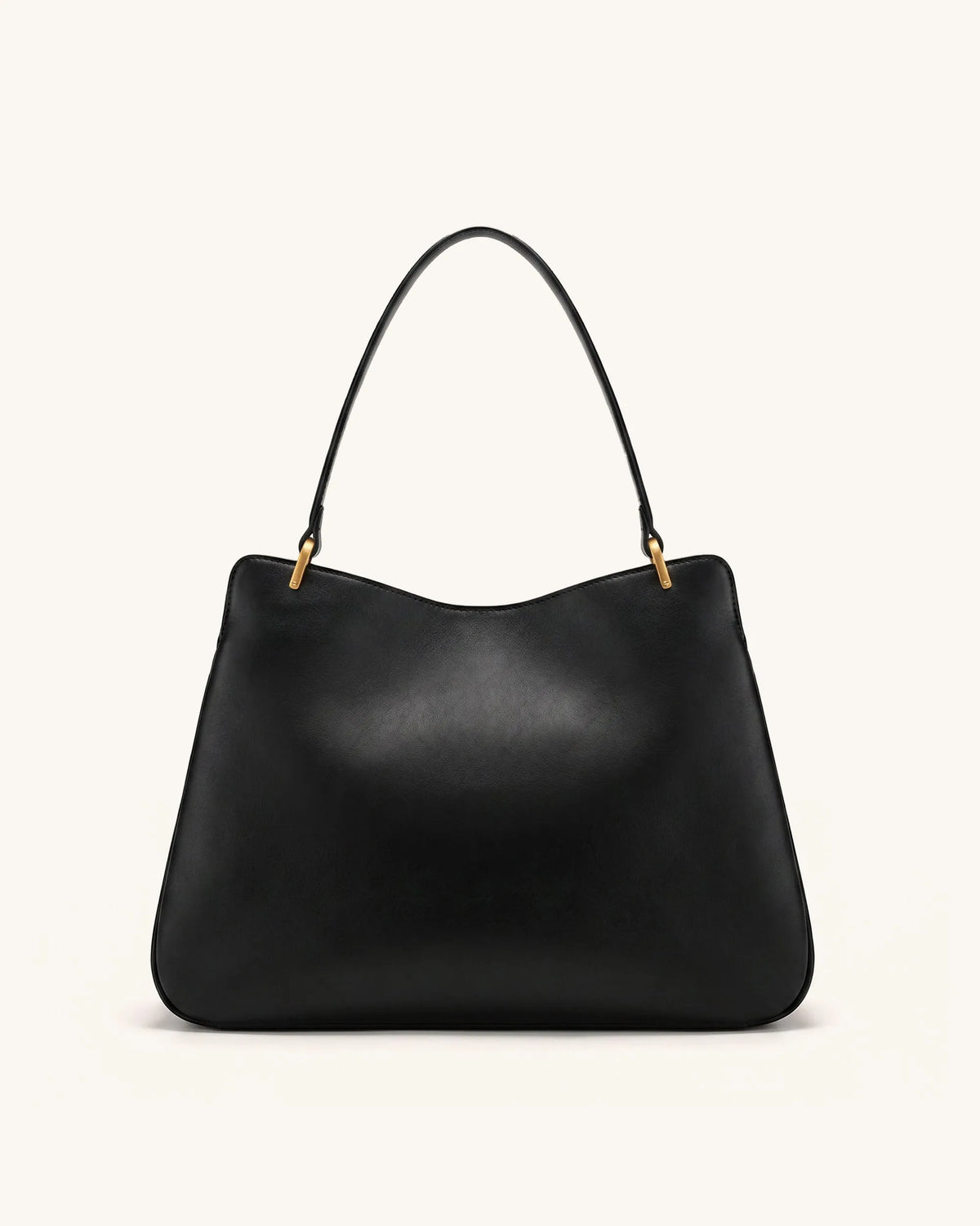 JW Pei Black Women Lucia Turn-Lock Shoulder Bag SKU: 2T68X001-1_Black Image 03