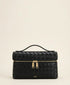 JW PEI Black Women Thea Weave Texture Top Handle Bag - Black SKU: 2T78-13W_Black Image 01