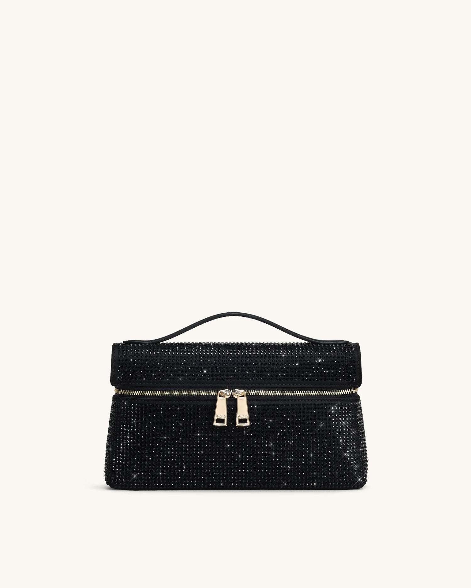 JW PEI Black Women Thea Artificial Crystal Top Handle Bag  SKU: 2T78-14_Black Image 01