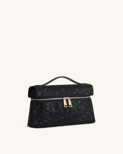 JW PEI Black Women Thea Artificial Crystal Top Handle Bag  SKU: 2T78-14_Black Image 02