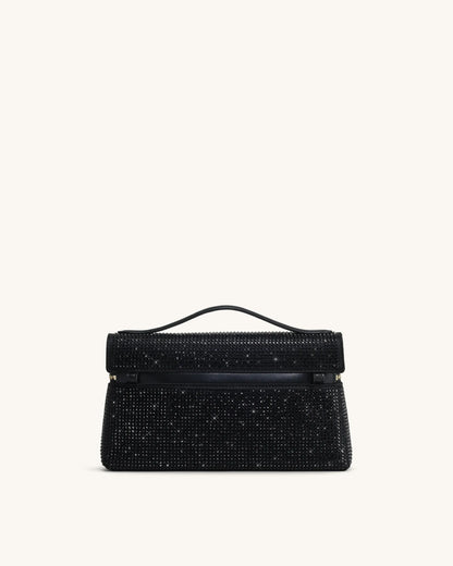 JW PEI Black Women Thea Artificial Crystal Top Handle Bag  SKU: 2T78-14_Black Image 04