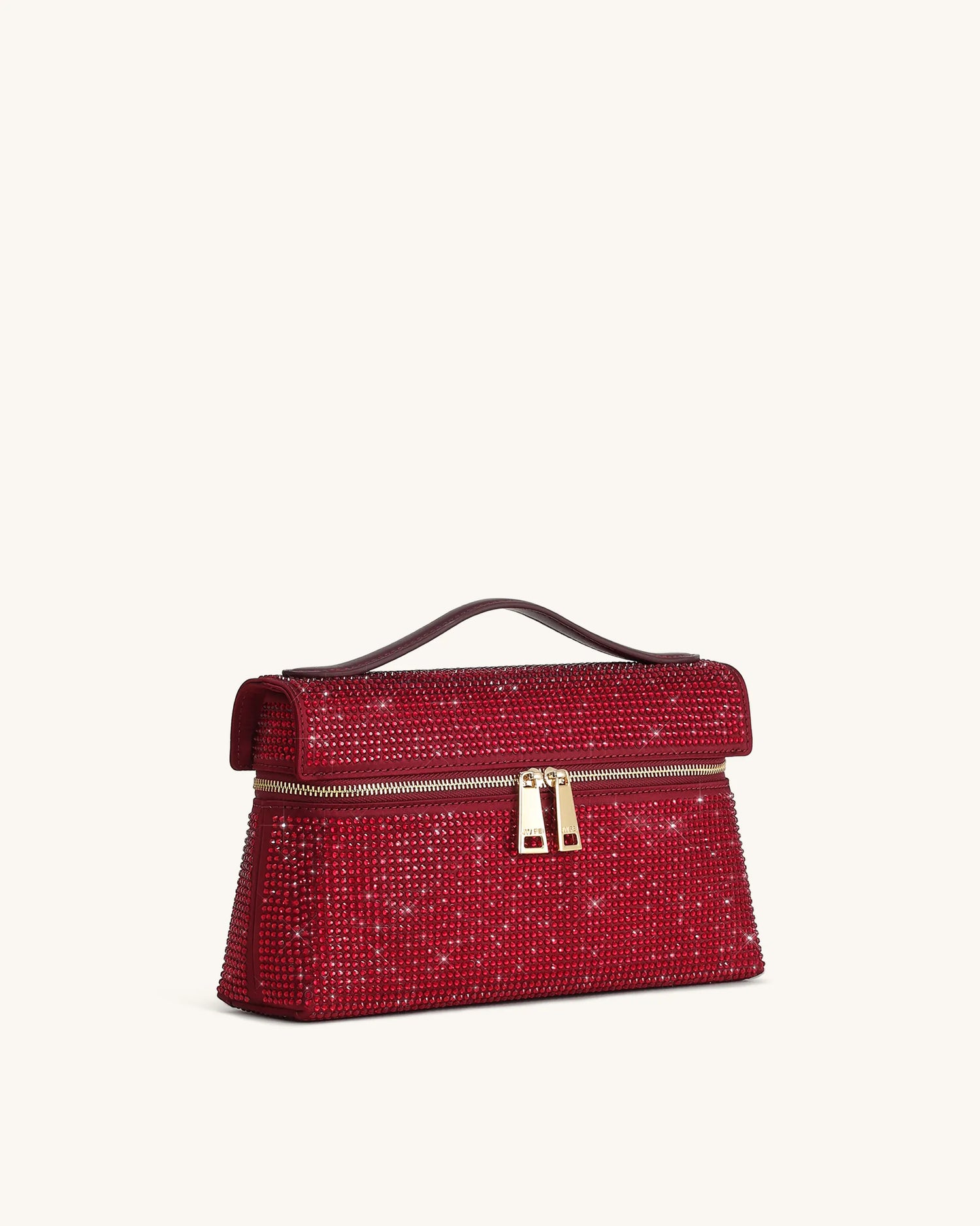 JW PEI Red Women Thea Artificial Crystal Top Handle Bag  SKU: 2T78-44_Red Image 02