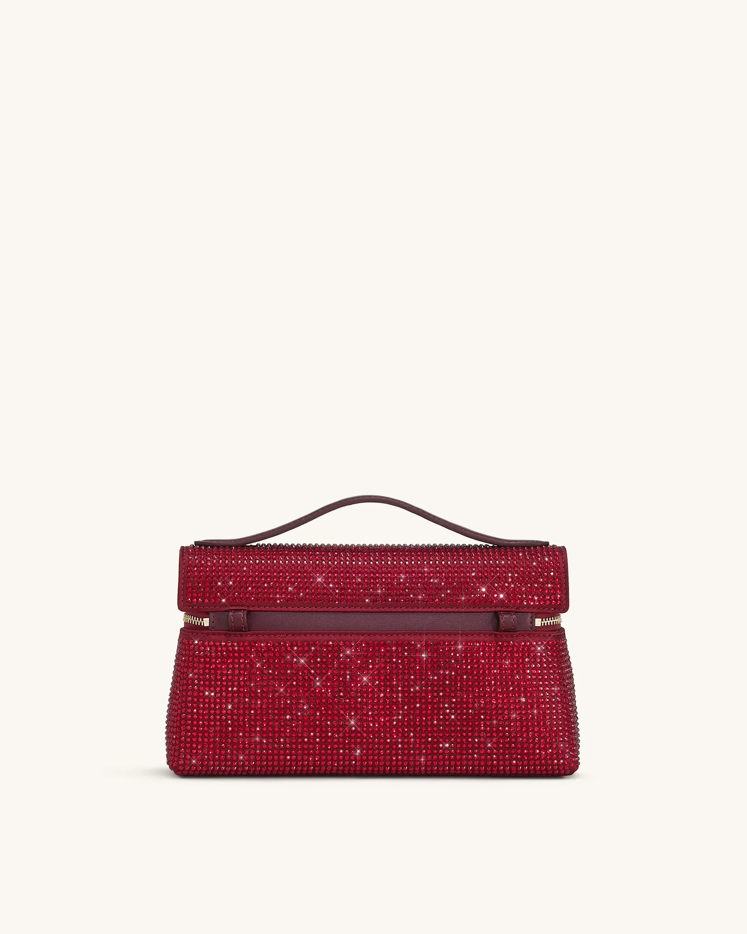 JW PEI Red Women Thea Artificial Crystal Top Handle Bag  SKU: 2T78-44_Red Image 03