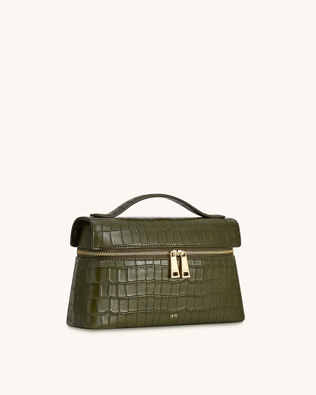 JW PEI_Olive Green_Thea Croc-Embossed Top Handle Bag_2T78-71_Olive Green_02