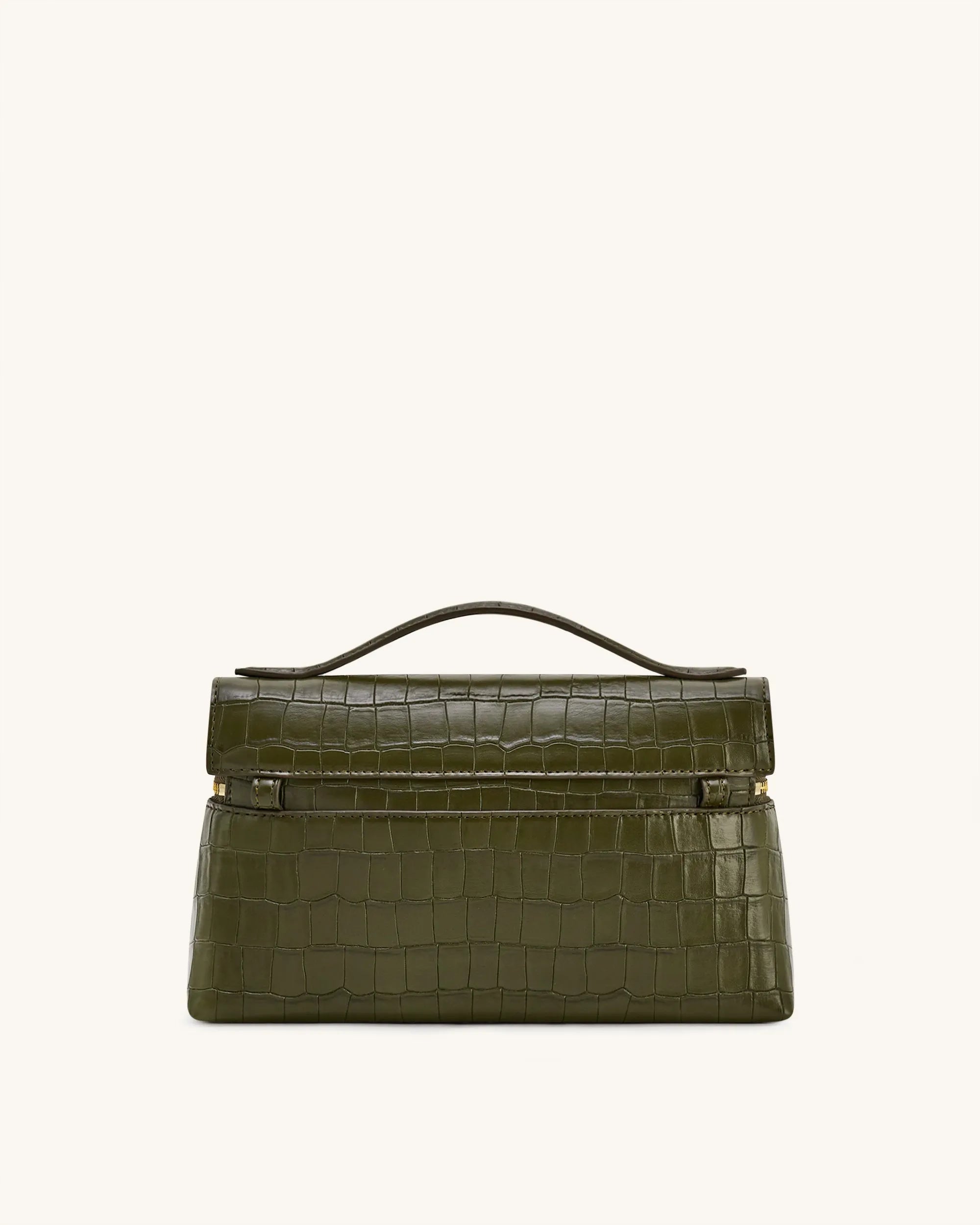JW PEI_Olive Green_Thea Croc-Embossed Top Handle Bag_2T78-71_Olive Green_03
