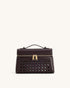 JW PEI Dark Red Women Thea Large Woven Top Handle Bag  SKU: 2T78X001-40_Dark Red Image 01