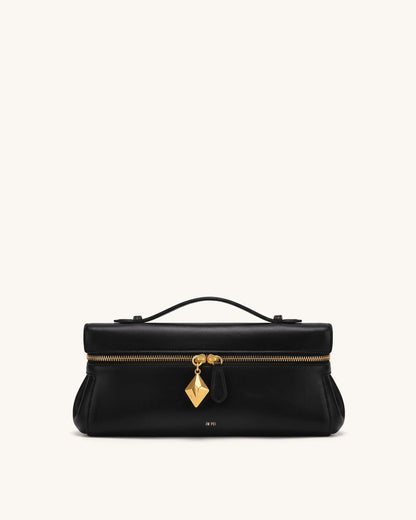 JW Pei Black Women Thea East-West Top Handle Bag SKU: 2T78X003-1_Black Image 01