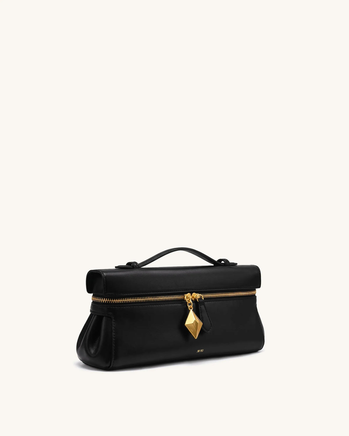 JW Pei Black Women Thea East-West Top Handle Bag SKU: 2T78X003-1_Black Image 02