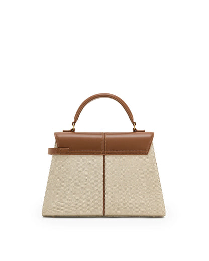 JW PEI_Brown Canvas_Elise Large Top Handle Bags_2T85-32_Brown Canvas_02