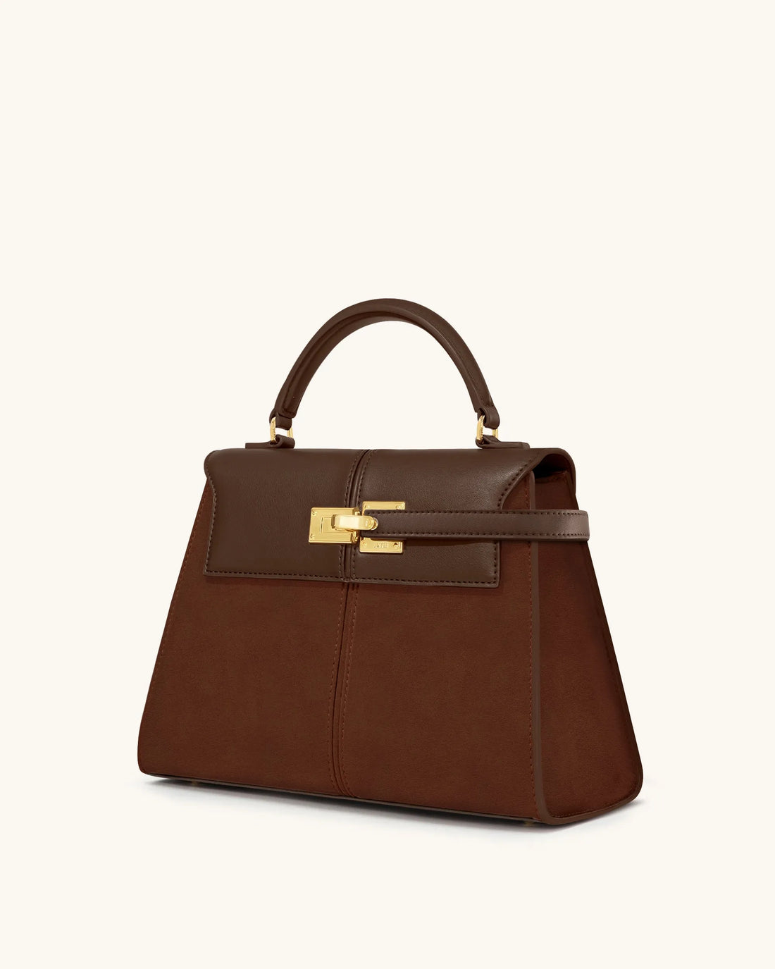 JW PEI_Mocha Brown_Elise Large Faux Suede Top Handle Bag_2T85-34_Mocha Brown_02