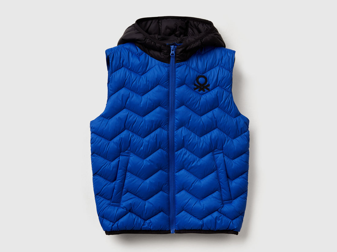 Benetton_Blue_Padded Vest with Hood_2TWDCJ00R_905_01