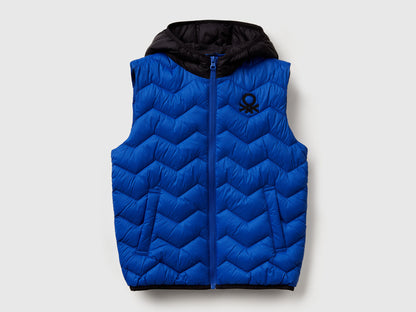 Benetton_Blue_Padded Vest with Hood_2TWDCJ00R_905_01